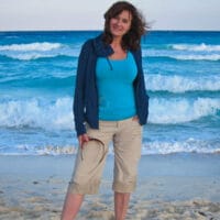 Kathy on El Rey Beach