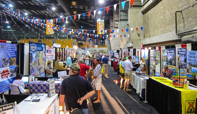 RV Show Indoor Displays